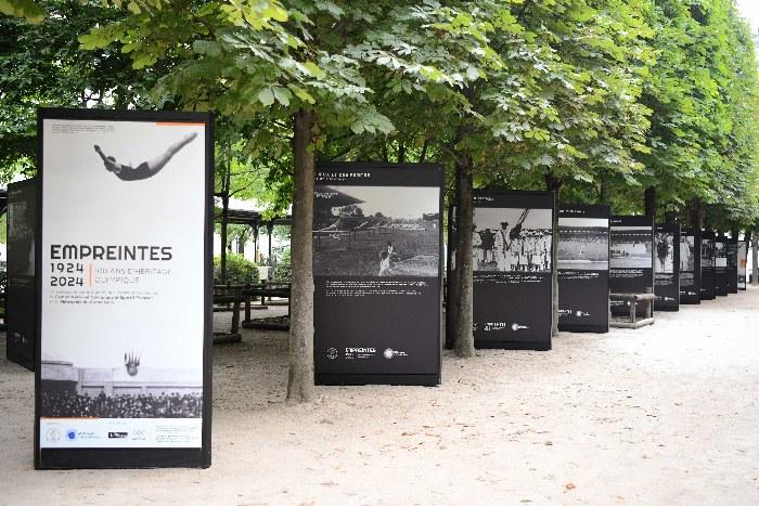 奥运“百年传承”图片展在巴黎开展